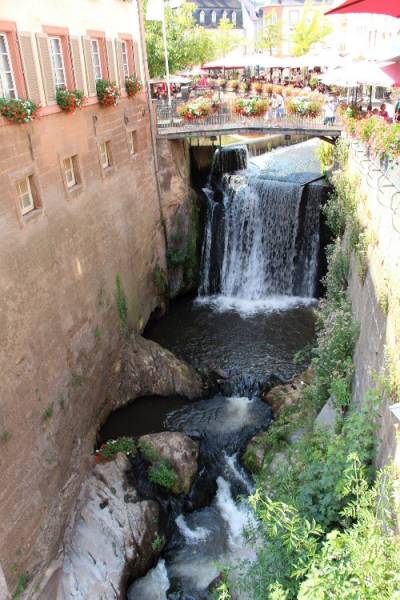 Saarburg: Wasserfall