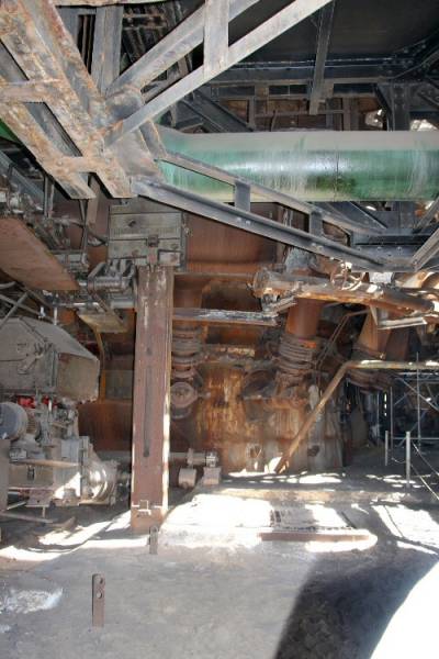 Völklingen: Pfeifen, um heiße Druckluft einzublasen